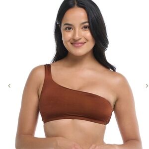 Skye Swimwear Robyn Top One-Shoulder Bikini Top